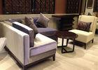OEM Comfortable Hotel Lobby 2 Seater Sofas Fabric Set For Public Area