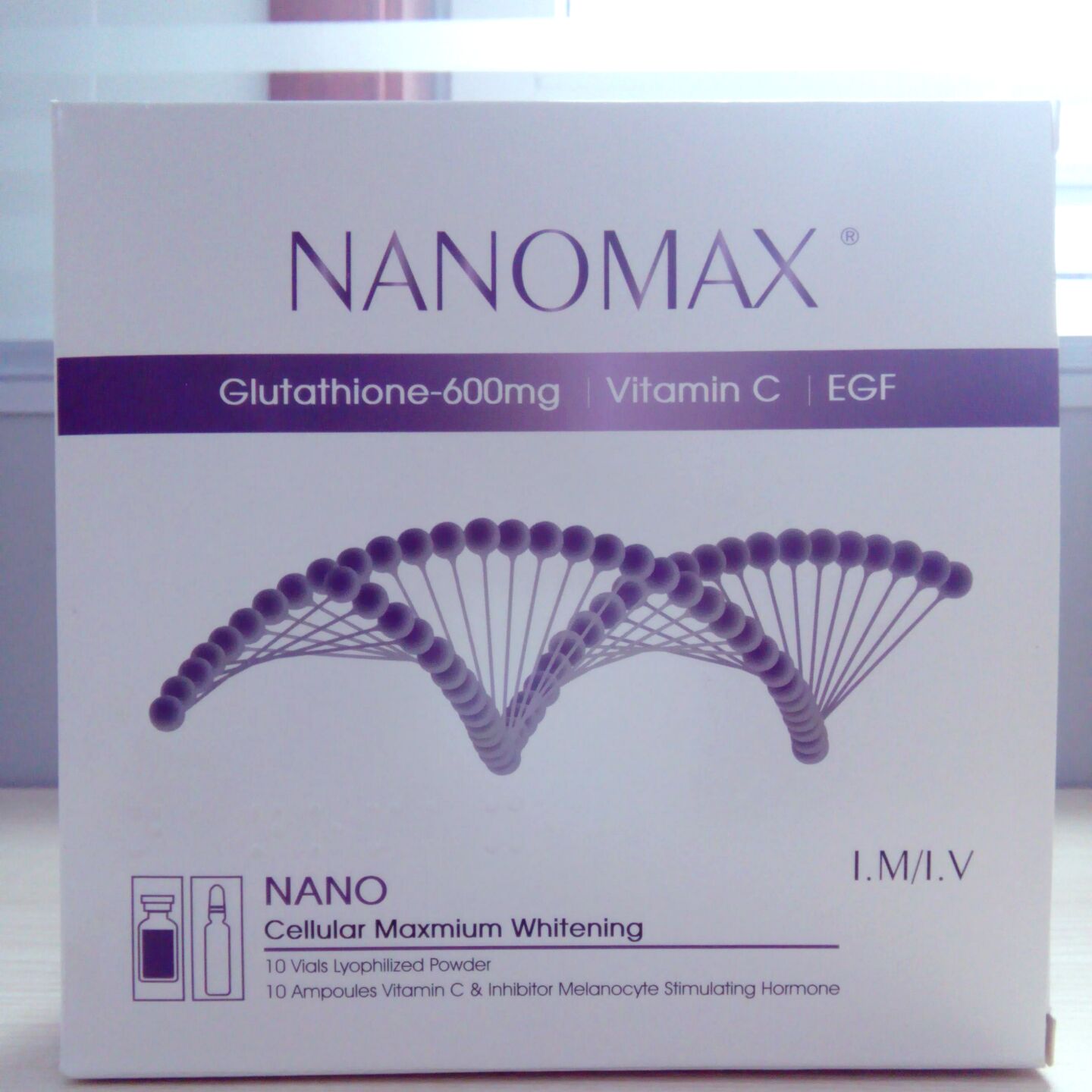 glutathione injection 300mg/600mg/900mg/1500mg