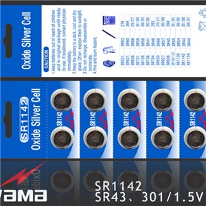 SR1142 Oxide Silver Battery