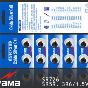 SR726 Oxide Silver Battery