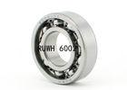 Open Style Stainless Steel Gcr15 6000 Ball Bearings C0 / C2 / C3 , 6002 2rs Bearing