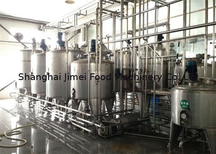 Big Capacity Pasteurized Milk Processing Line One Year Warranty
