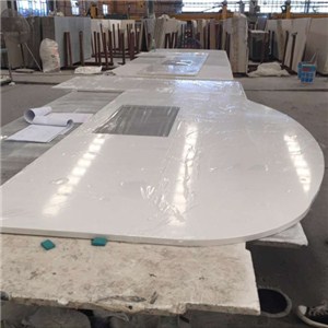 Pure White Quartz Countertops