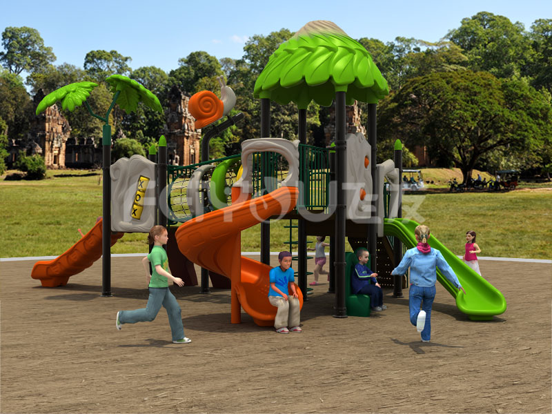 China children plastic playground equipment FY00801