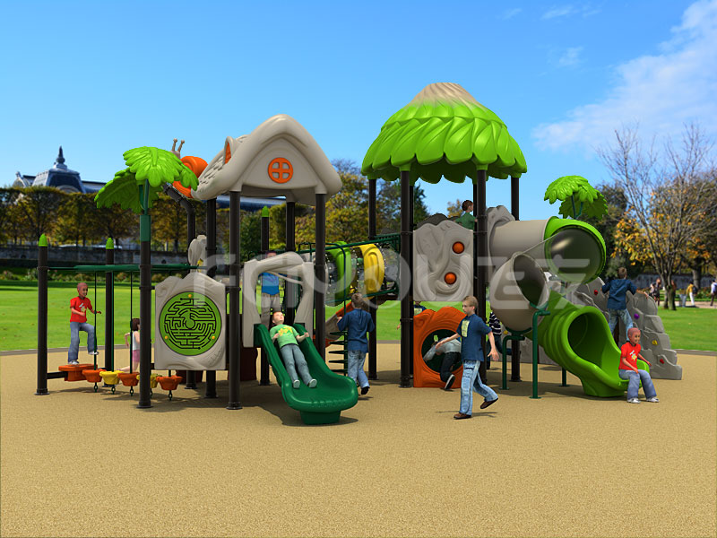 China children plastic playground equipment FY01401