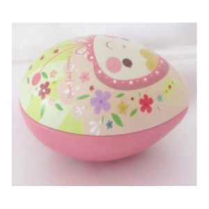 F06014 Egg Shape Tin Box