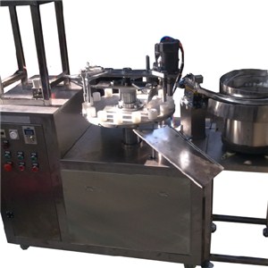 KPSG-2 Semi Automatic Adhesive Glue Filling Caping Machine