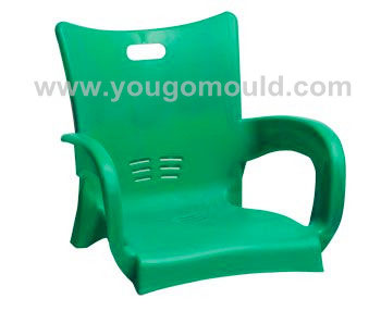 Plastic steel tube chair mould 02