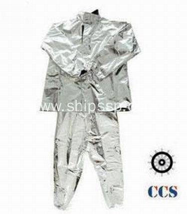 Marine fireman protective suit