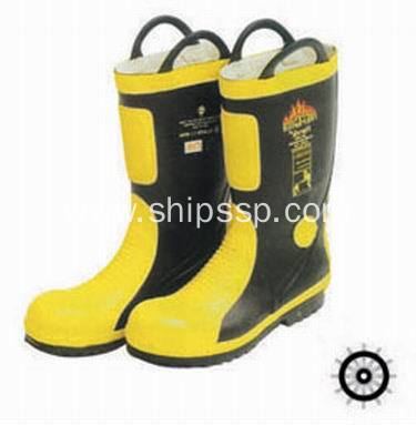 Marine Fire-fighting rubber boots