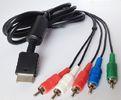 Playstation Audio HDTV Video Game Cables , PS3 / PS2 Component Cabel