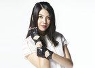 Unique Female Sexy Hollow Fingerless Leather Driving Gloves / Half Finger Women& acute;s Gloves