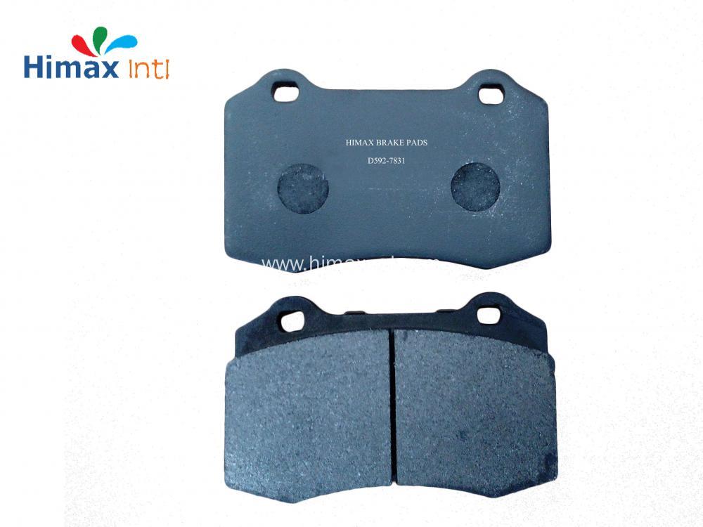 No Noise And Dust Brake Pad D592-7831