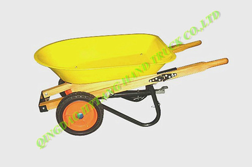 wooden handle with handbrake,child& acute;s wheelbarrow WH0203