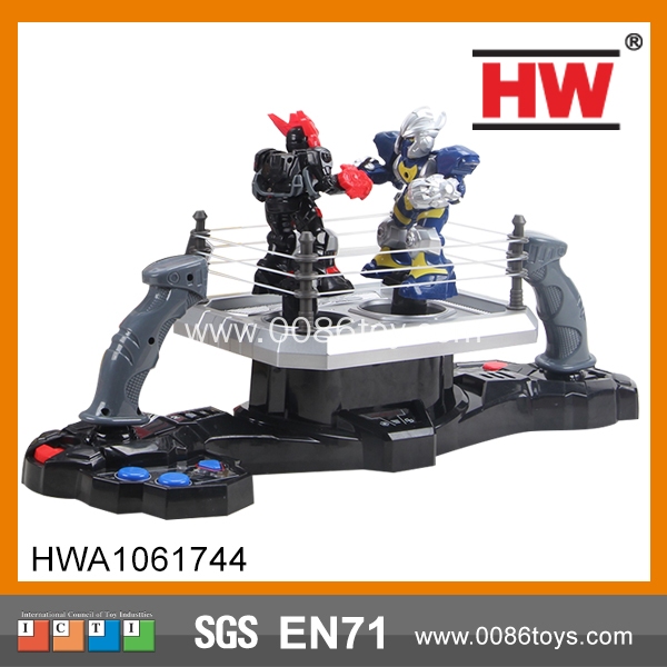 High Quality Plastic Battery Operated Robot Toy Mini Boxing