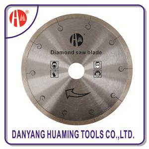 HM-31 Fishhook Tooth Hot Pressed Sintered Diamond Saw Blade For Ceramic