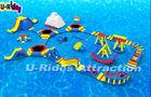 Inflatable Swimming Pool For Adults / Outdoor Sea Water Park Air Sealed