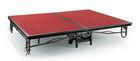 810mm Aluminum Stage Platform Mobile Hotel Foldable Platform / Carpet Banquet Stage Stair