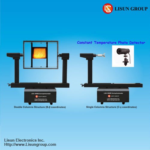 LSG-1800B IES Goniophotomer with High Accuracy light lux sensor for goniometric measurement