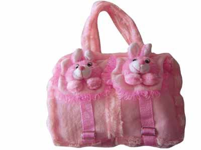 plush handbag