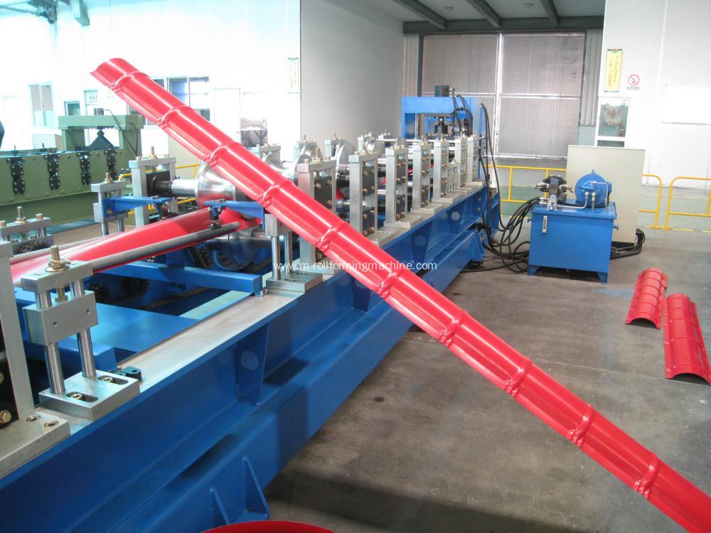 Ridge Cap Roll Forming Machine