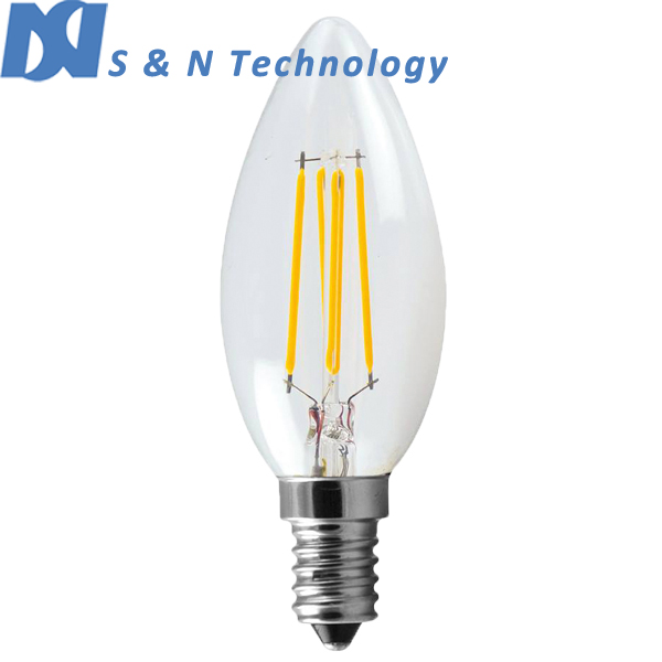 2016 Hot Ra80 3.5w e27 led filament bulb