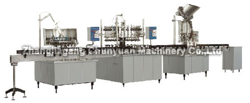 Washing,Filling And Sealing Production Line For Pure Water,Mineral Water,Fruit Juice,Spirit,etc.