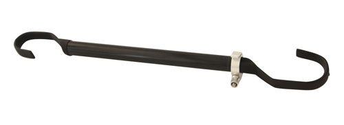 Black quick release bike adapter bar