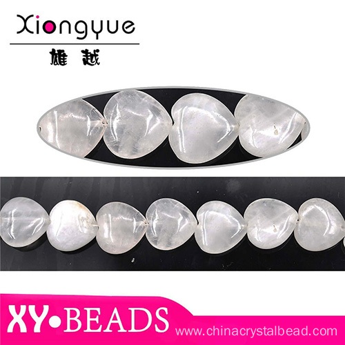 Factory Detail Heart Opal Charm Bracelet Beads 20x20mm