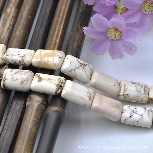 Fashion Print Semi Precious Stone Necklaces Beads