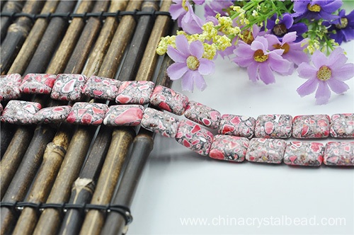 Large Square Gemstone Beads Jewelry Making Supplies