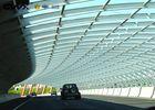 4.5mm 20DB Highway Sound Noise Barrier Colored Polycarbonate Sheet customized