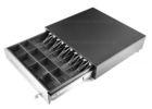 Black 460E POS Register Heavy Duty Metal Drawers Ball Bearing Slides 18 Inch