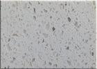 Custom Nougat White Engineered Quartz Stone For Commercial Projects Bar Tops