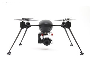 Draganflyer Guardian RC Electric Quadrotor Helicopter 