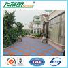 Eco - Friendly Protective Rubber Matting Anti Slip Flooring Gym Sport Rubber Tiles