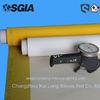 High Tension Yellow 165T Screen Print Mesh 420& quot; 55um For Labei Plate , Glass