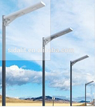8-80W optional waterproof solar led light 2015 Save energy Hot sale IP65 60w all in one/integrated solar led street light