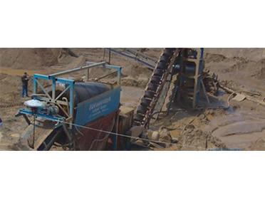 300m3/hr Sand Screening Machine