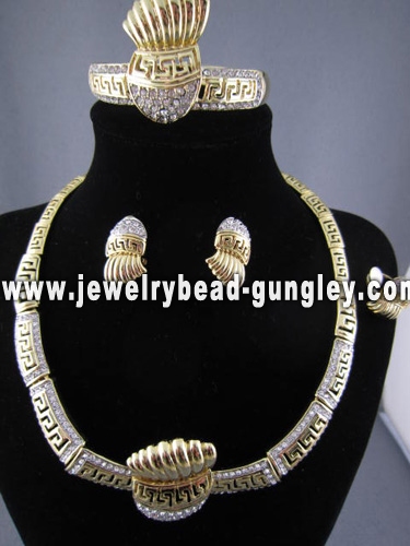 wholesale African costume jewelry set