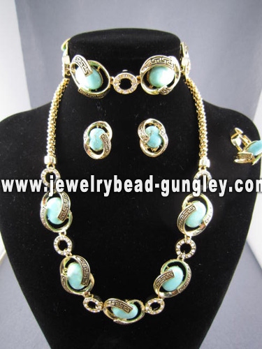 18k jewelry set