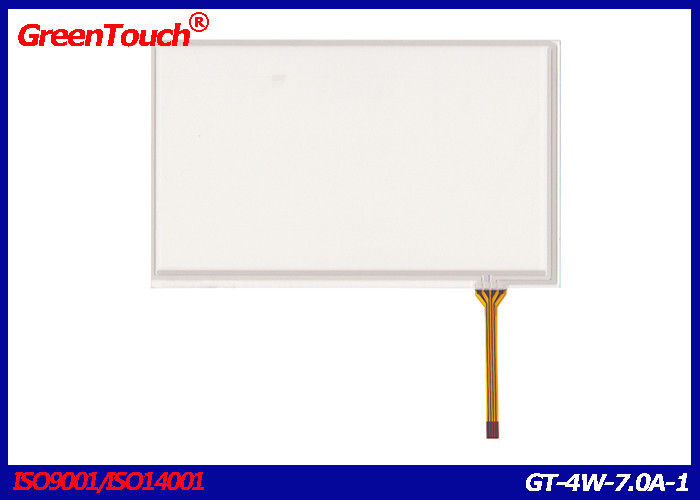 High Sensitivity 4 Wire 7 Inch Resistive Touch Screen Panel For Under Sunlight