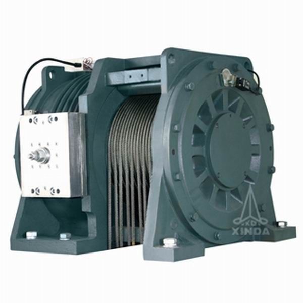 Gearless Double Wrap Elevator Traction Machine ,Traction Ratio 1:1 2:1 WTYF328