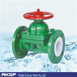 PTFE Lining Diaphragm Valve