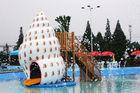 Conch Swimming Pool Kids Slide, Family Resorts Water Pool Slides Safety