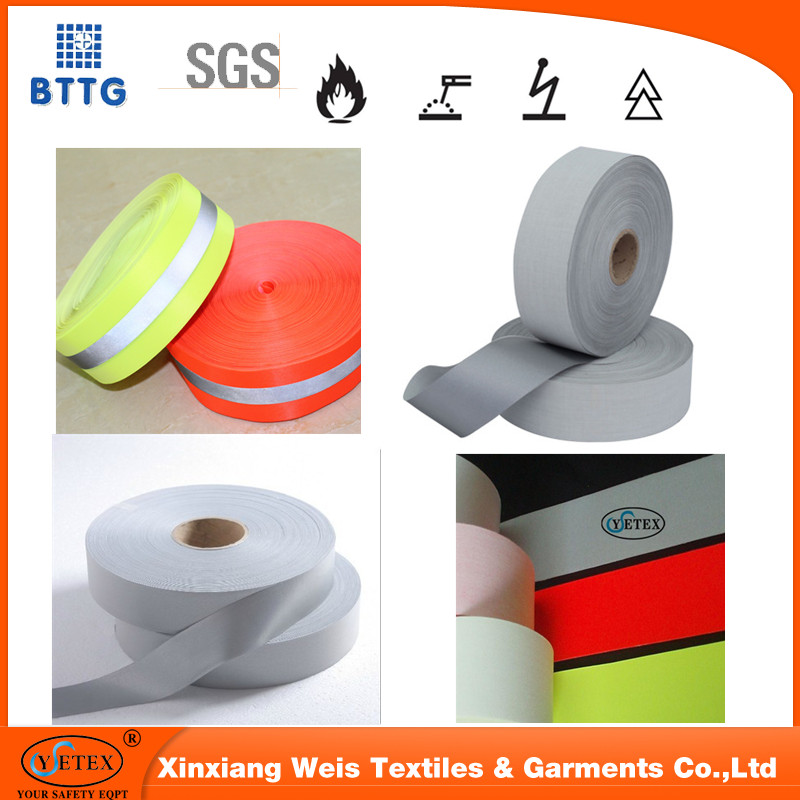 FLAME RETARDANT REFLECTIVE TAPES