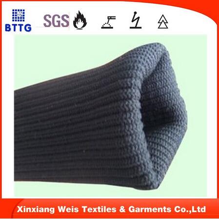 Fire retardant cuff ribbing