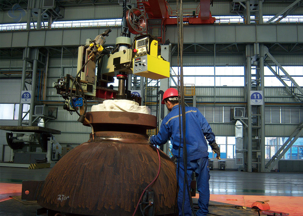 Industrial Boiler Manufacturing Equipment Saddle Hole Welding Machine