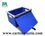 Corrugated Plastic Box With Lid