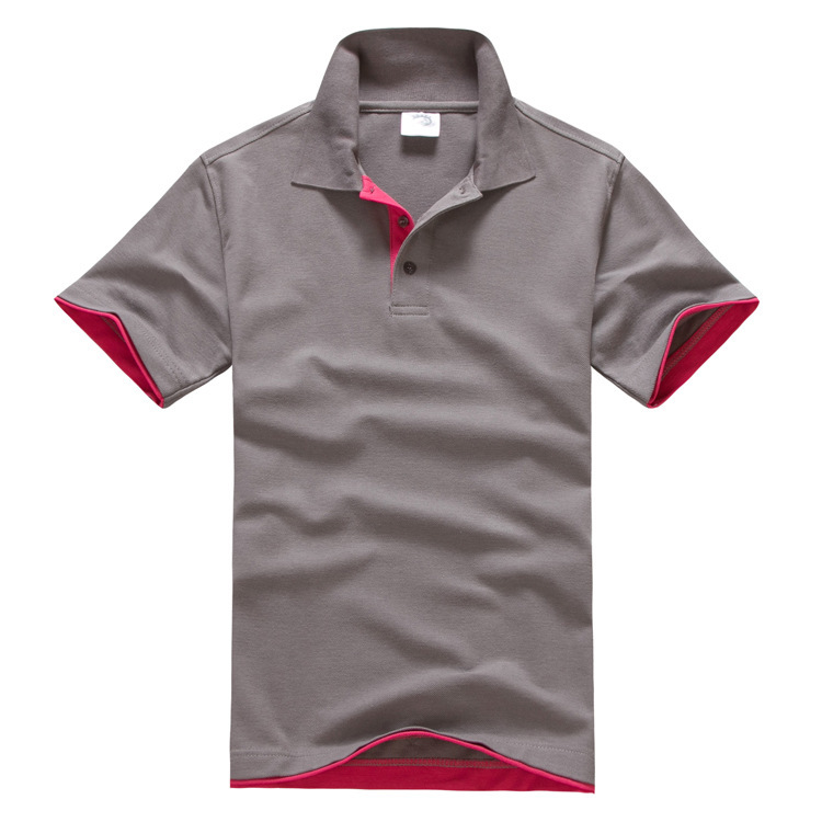 New design Men& acute;s POLO T-shirt Customized cotton plain polo t-shirt